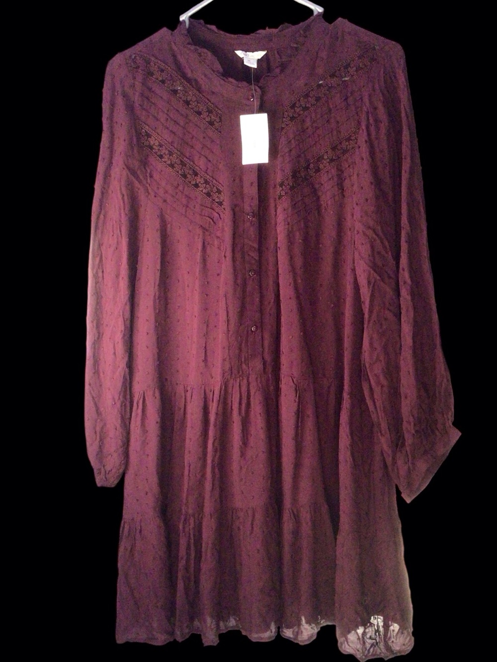 NWT.....Womens Cato light weight knee length dress. SZ XL